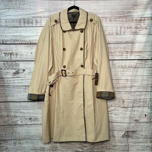 Torrid 5X Outlander Khaki Trench Coat Double Breasted Flare Coat NEW